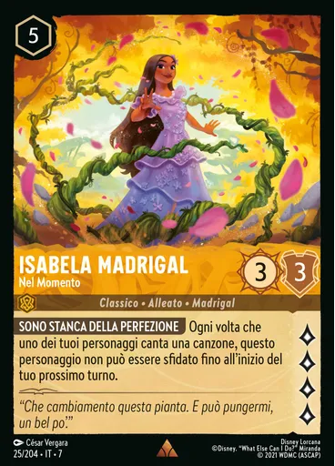 Isabela Madrigal - In the Moment