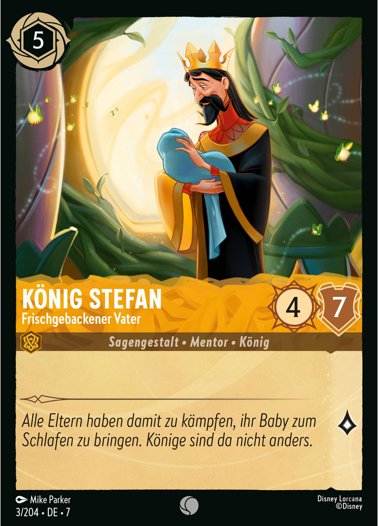 King Stefan - New Father