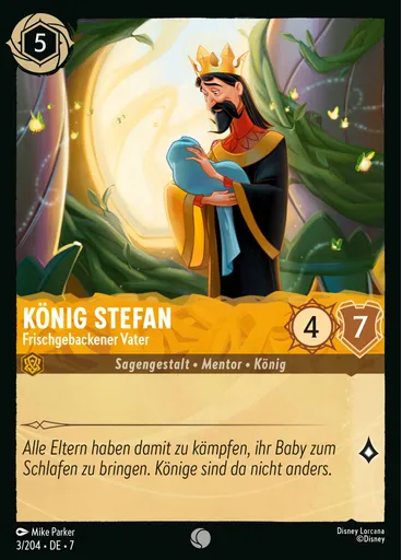 King Stefan - New Father