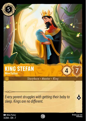 King Stefan - New Father