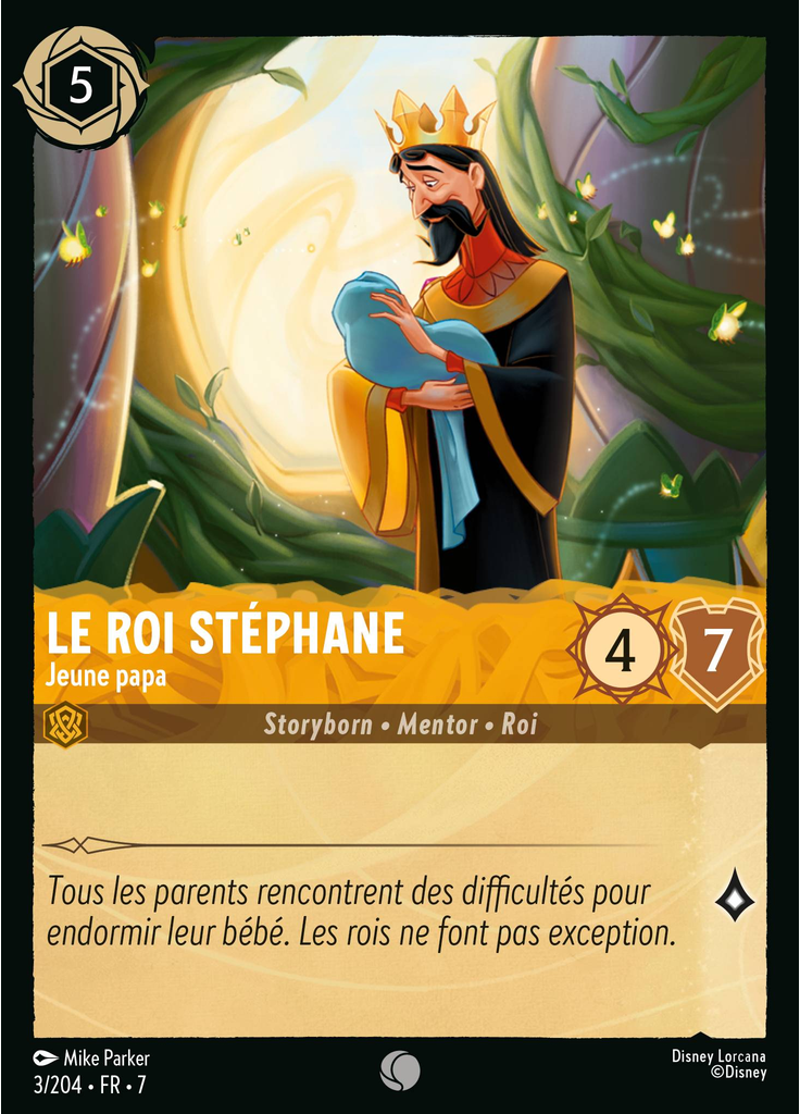 King Stefan - New Father
