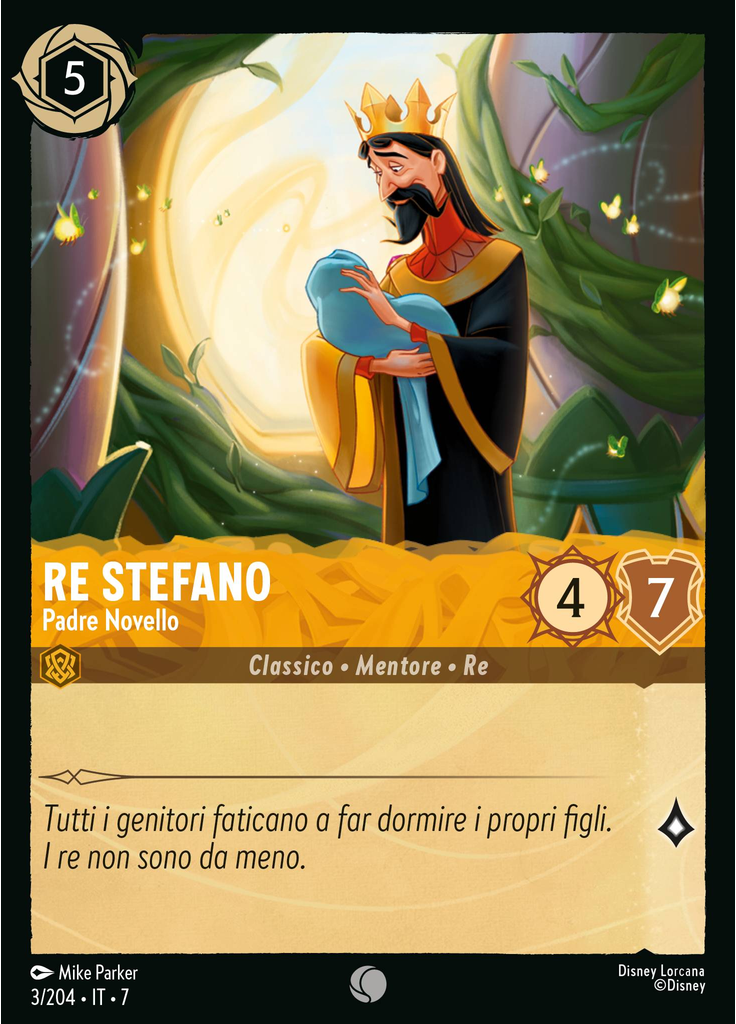 King Stefan - New Father
