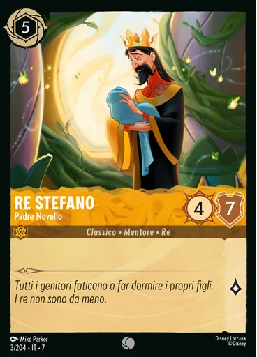 King Stefan - New Father
