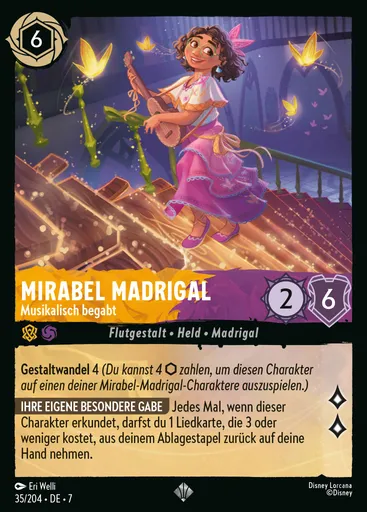 Mirabel Madrigal - Musically Talented