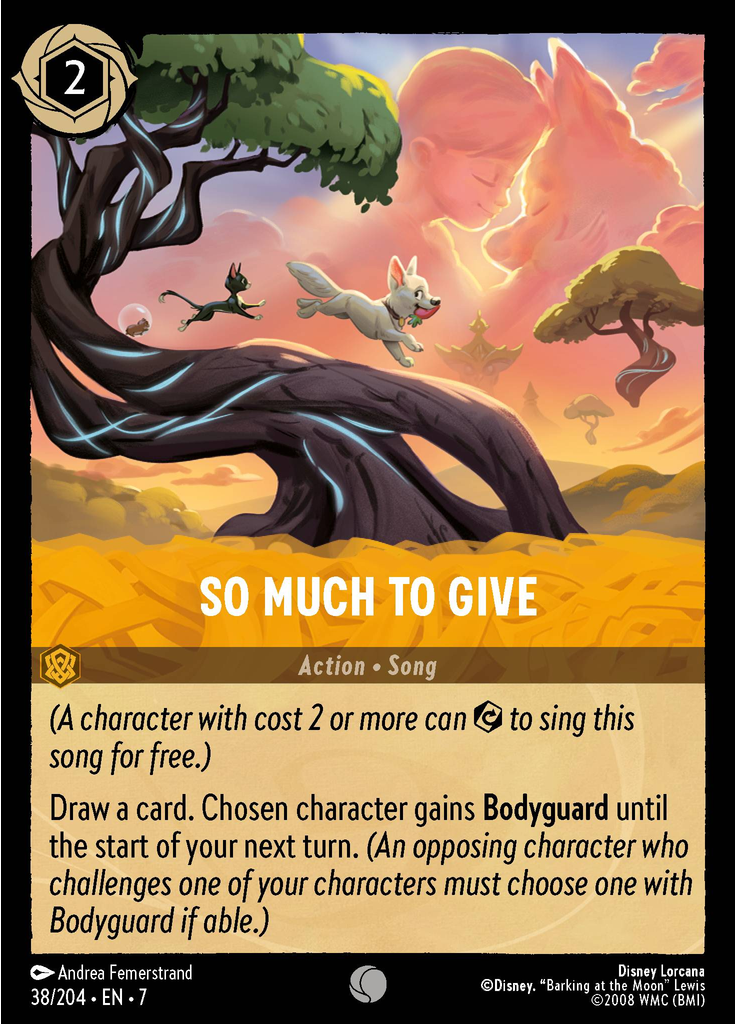 So Much to Give (Foil)