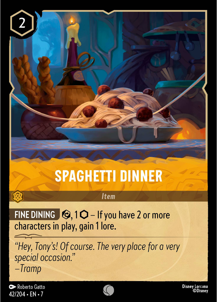 Spaghetti Dinner (Foil)