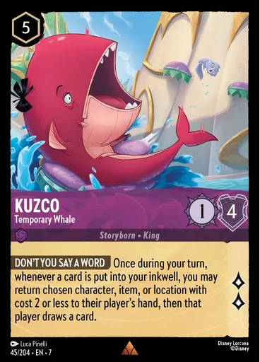 Kuzco - Temporary Whale
