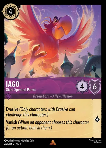 Iago - Giant Spectral Parrot