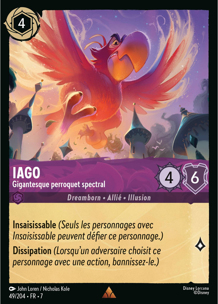 Iago - Giant Spectral Parrot