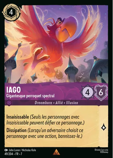 Iago - Giant Spectral Parrot