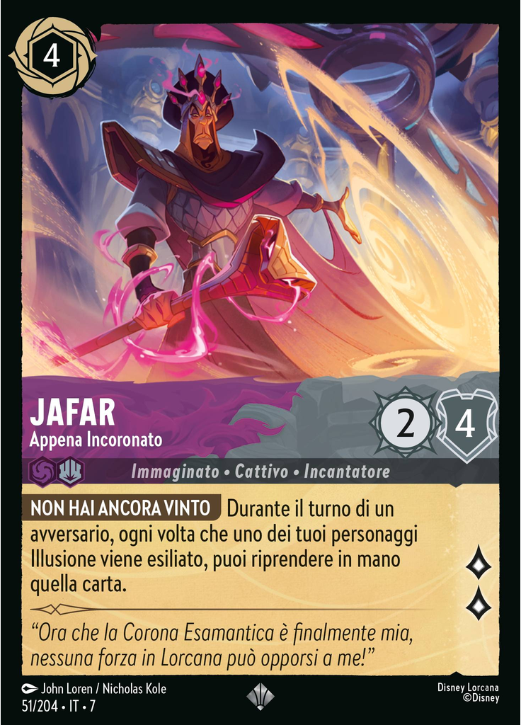Jafar - Newly Crowned (Foil)