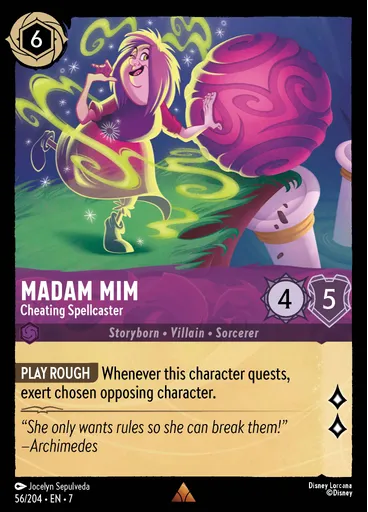 Madam Mim - Cheating Spellcaster