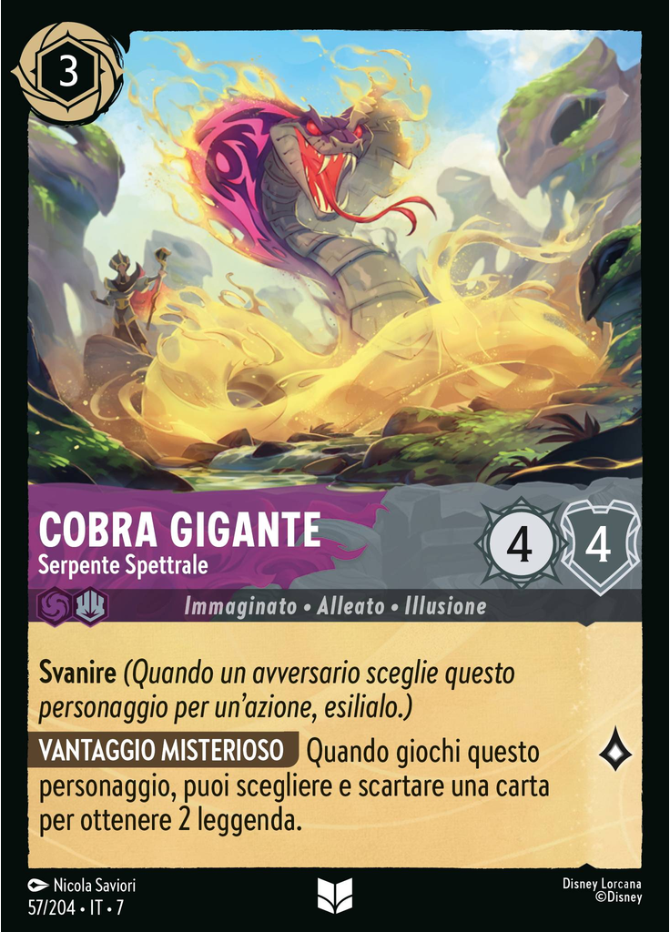 Giant Cobra - Ghostly Serpent