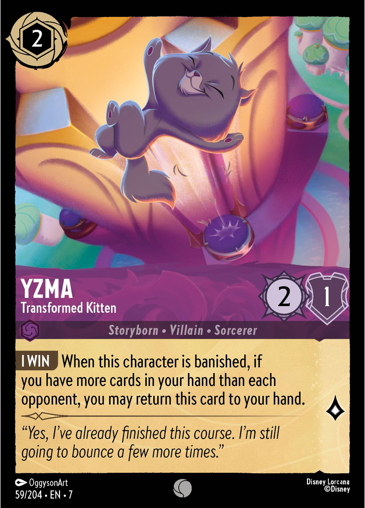 Yzma - Transformed Kitten (Foil)