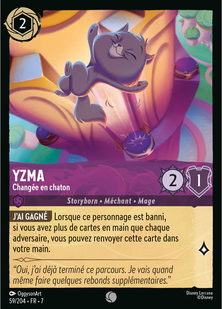 Yzma - Transformed Kitten (Foil)