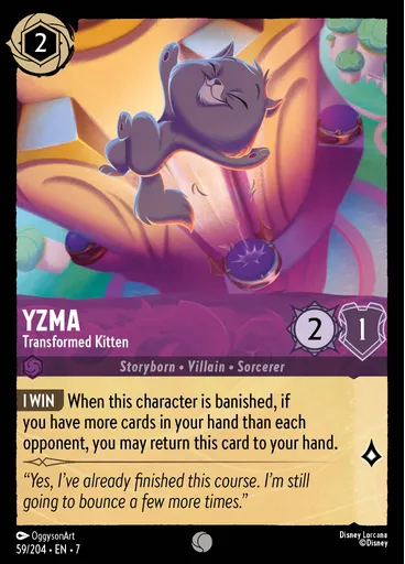 Yzma - Transformed Kitten