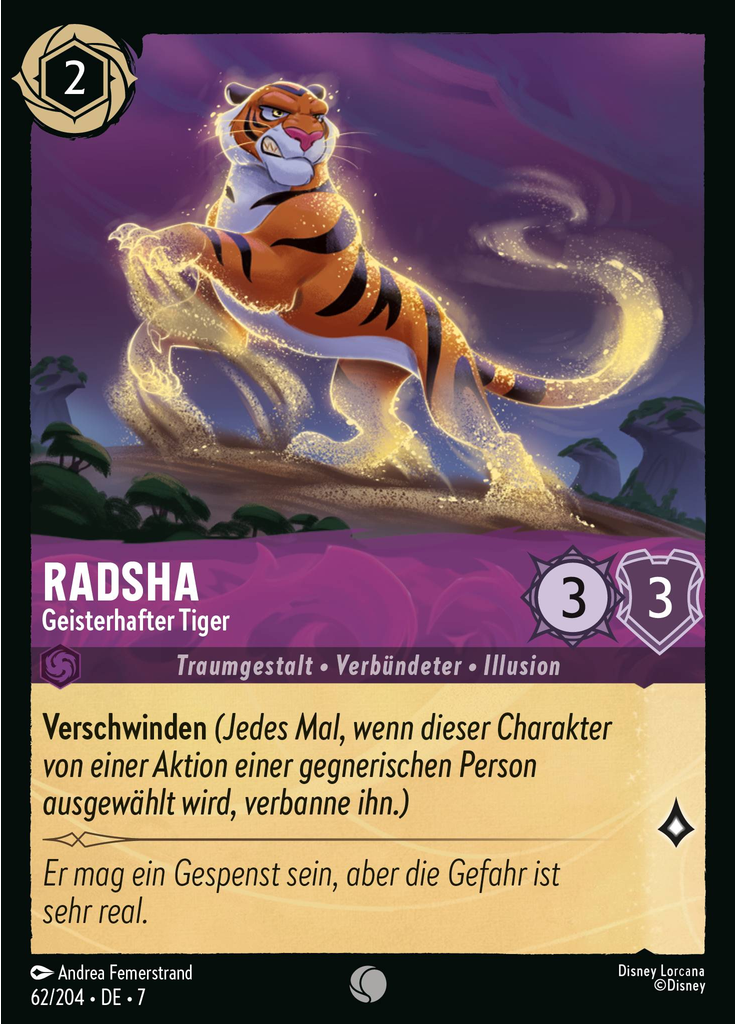 Rajah - Ghostly Tiger (Foil)