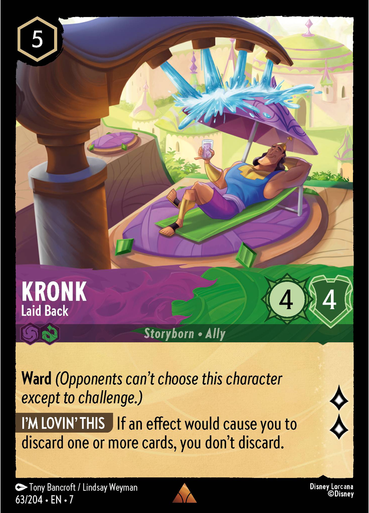 Kronk - Laid Back (Foil)