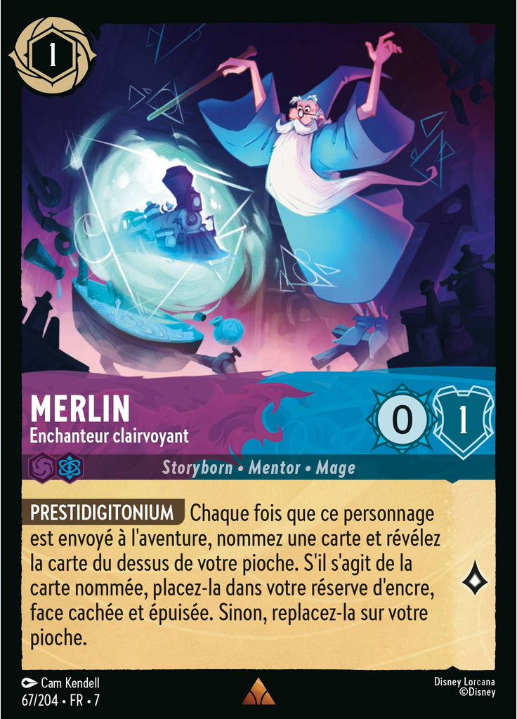 Merlin - Clever Clairvoyant (Foil)