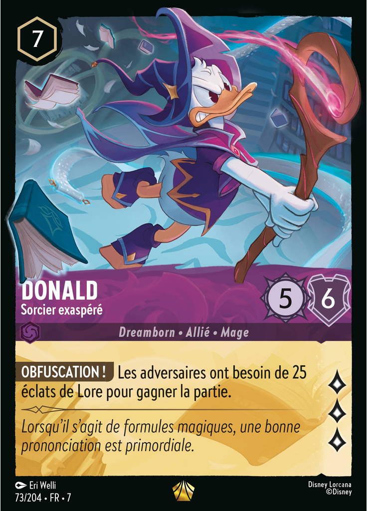 Donald Duck - Flustered Sorcerer (Foil)