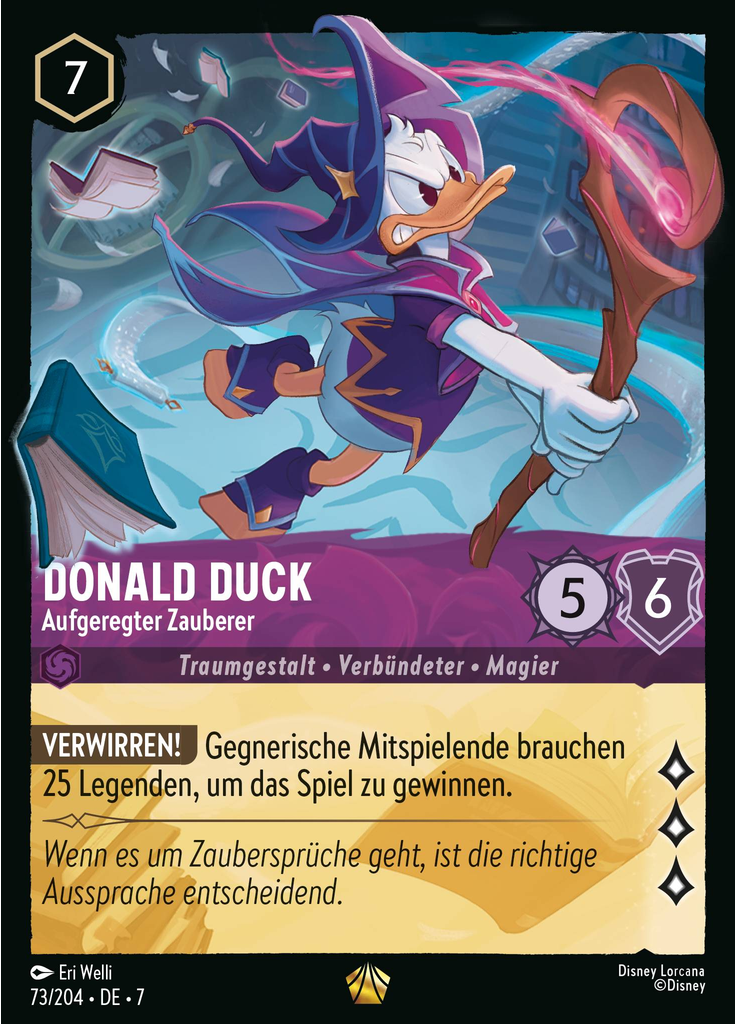 Donald Duck - Flustered Sorcerer