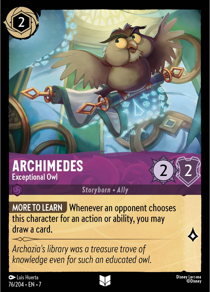 Archimedes - Exceptional Owl (Foil)
