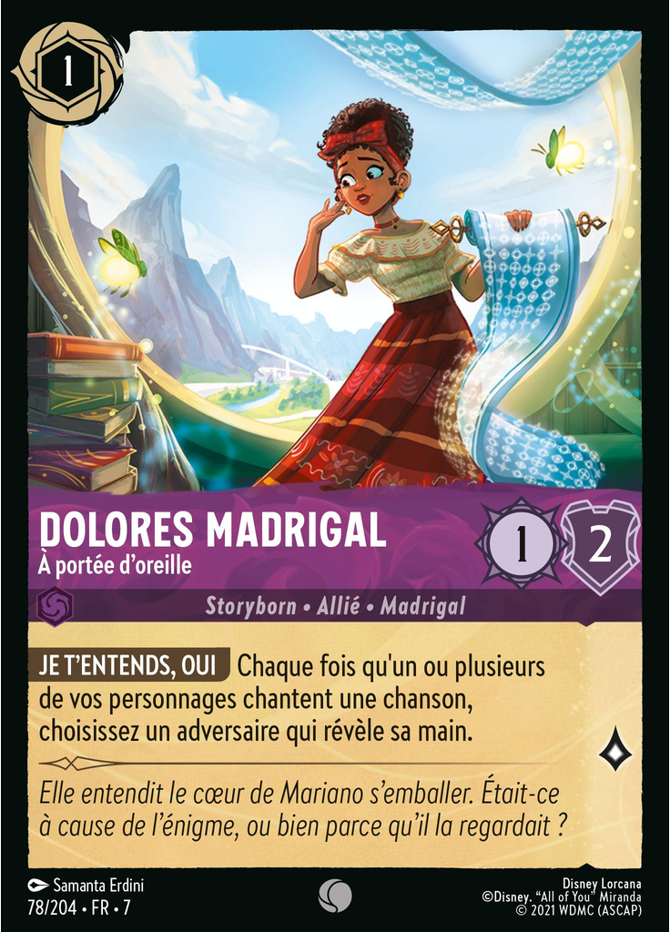 Dolores Madrigal - Within Earshot (Foil)