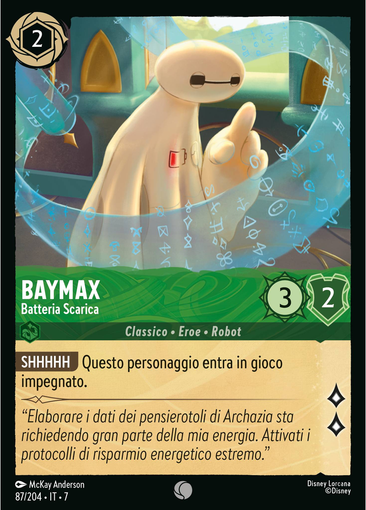 Baymax - Low Battery (Foil)