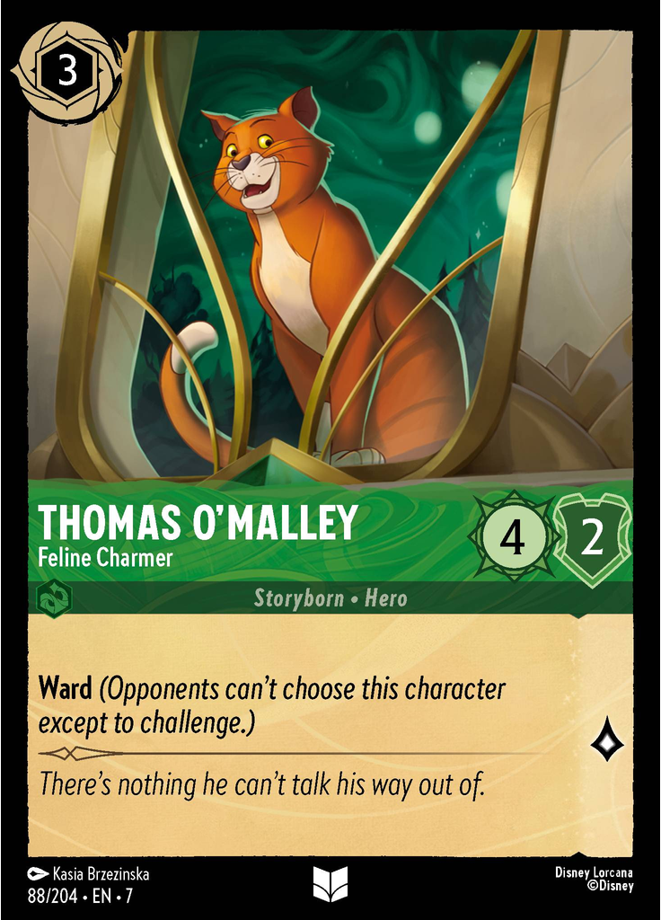 Thomas O'Malley - Feline Charmer (Foil)