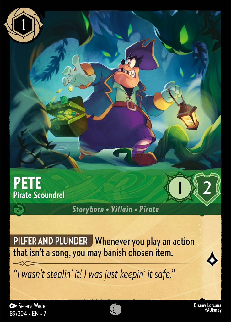 Pete - Pirate Scoundrel (Foil)