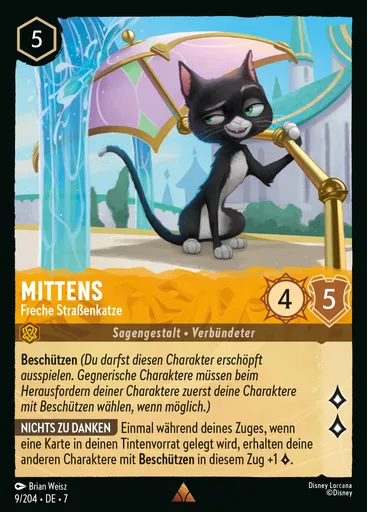 Mittens - Sassy Street Cat