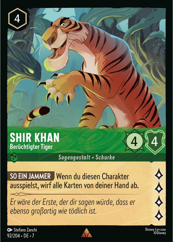 Shere Khan - Infamous Tiger