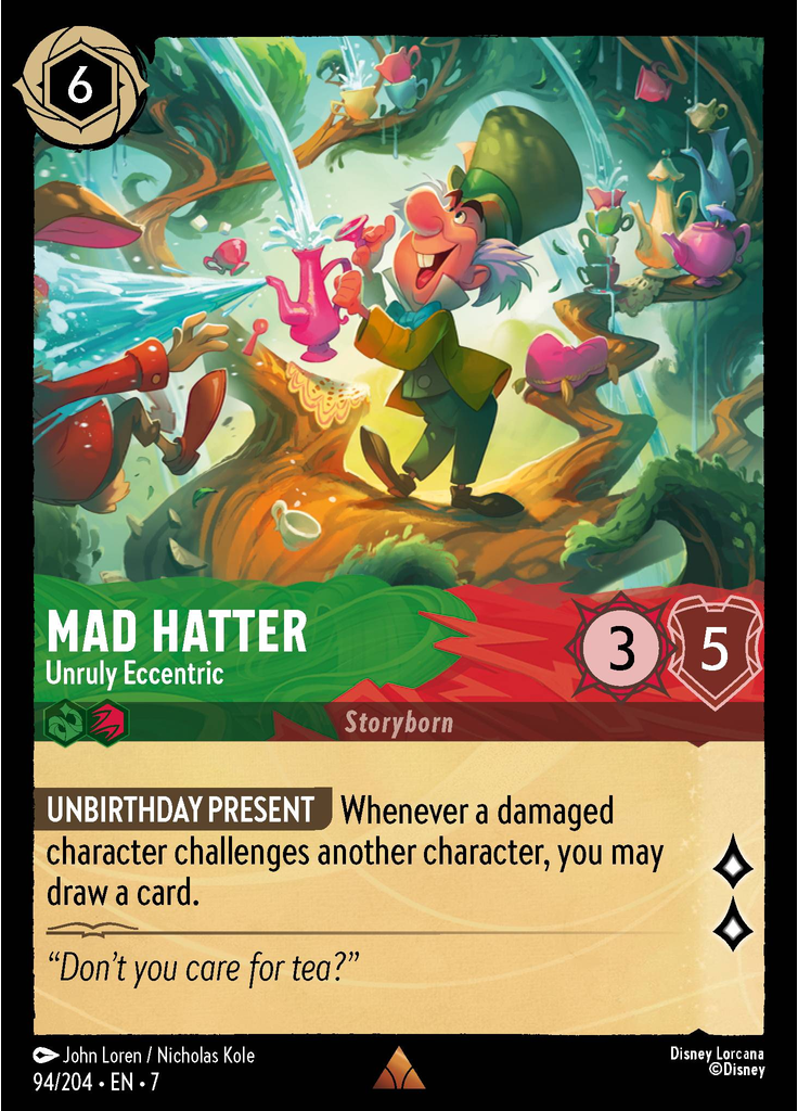 Mad Hatter - Unruly Eccentric (Foil)