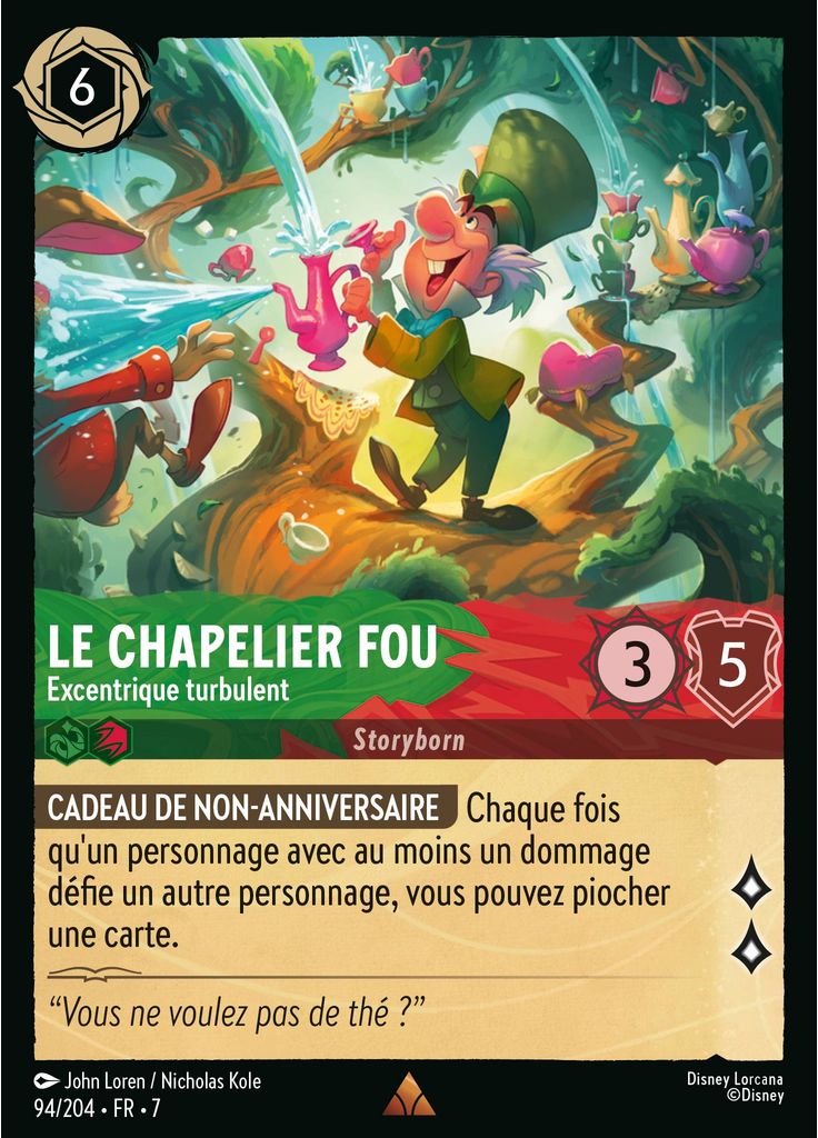 Mad Hatter - Unruly Eccentric (Foil)
