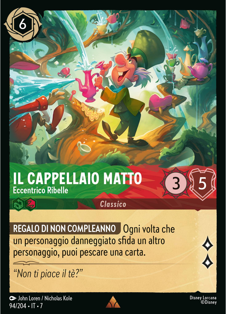 Mad Hatter - Unruly Eccentric (Foil)
