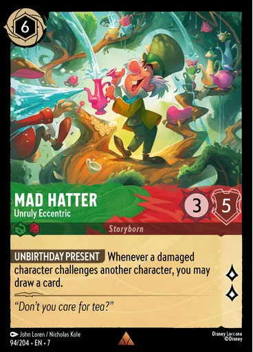 Mad Hatter - Unruly Eccentric
