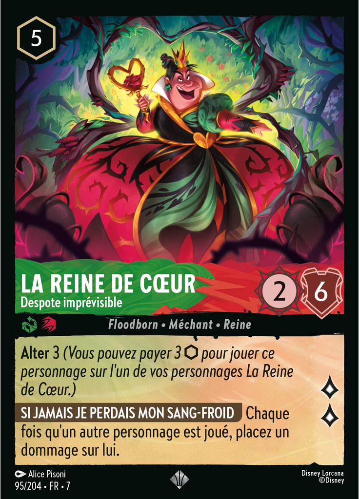 Queen of Hearts - Unpredictable Bully (Foil)