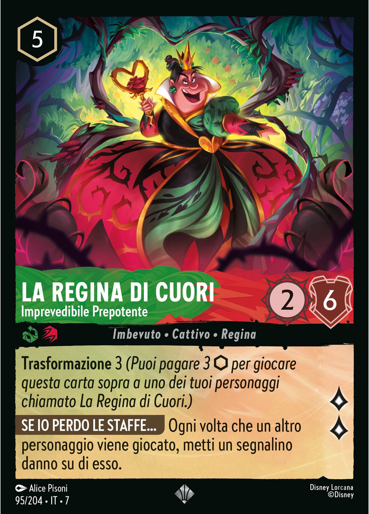 Queen of Hearts - Unpredictable Bully (Foil)