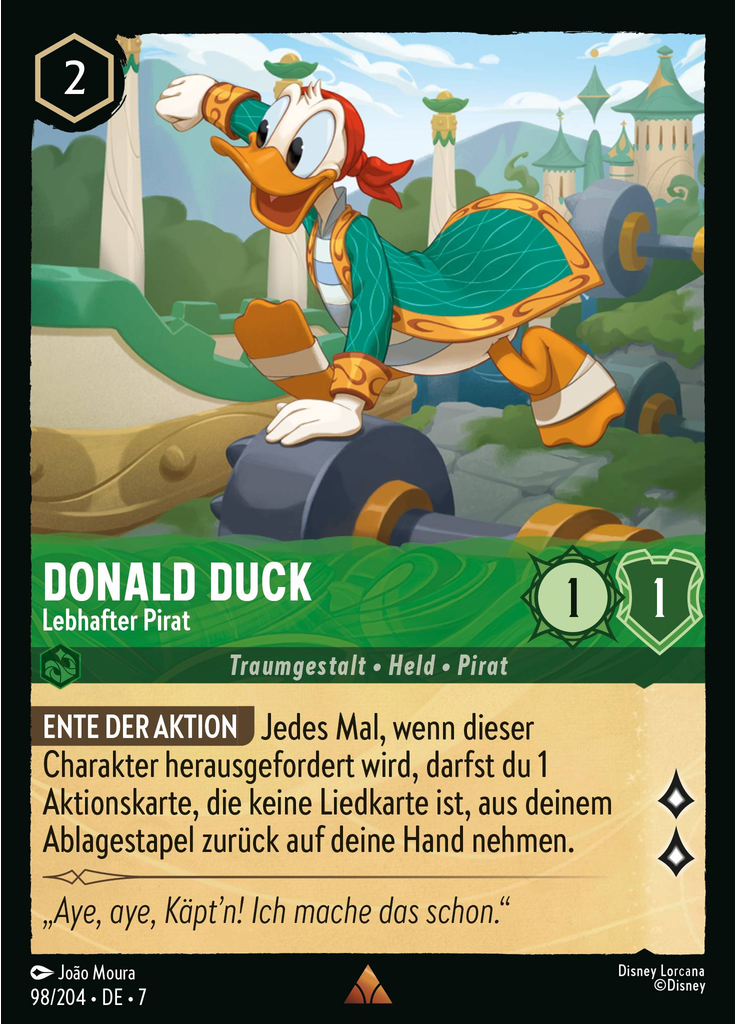 Donald Duck - Lively Pirate (Foil)