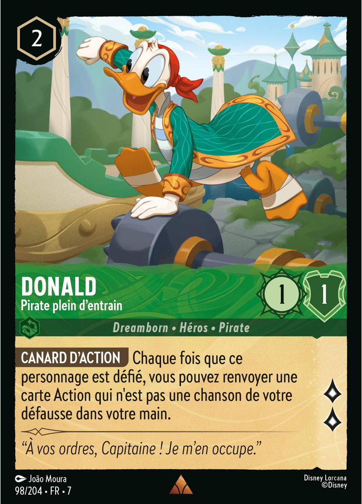 Donald Duck - Lively Pirate (Foil)