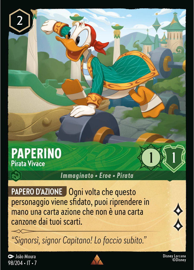 Donald Duck - Lively Pirate