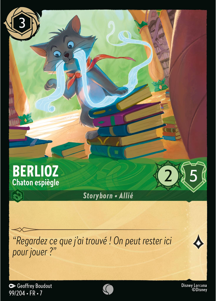 Berlioz - Mischievous Kitten (Foil)