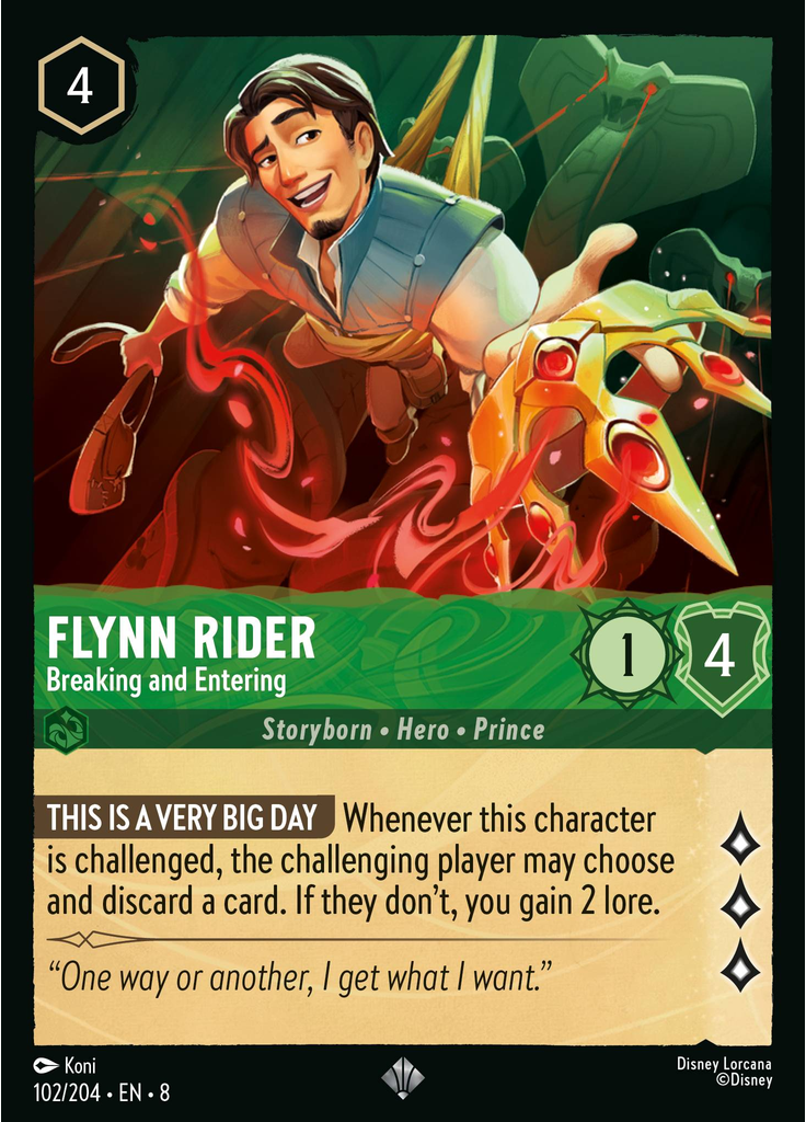 Flynn Rider - Breaking and Entering