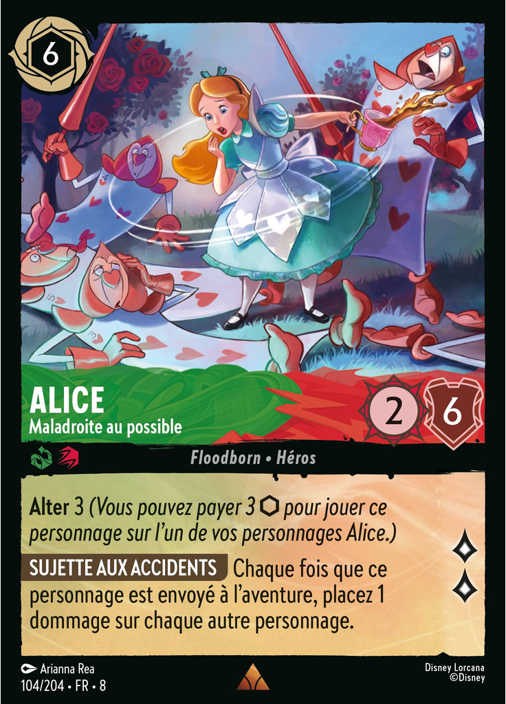 Alice - Clumsy as Can Be (Foil)