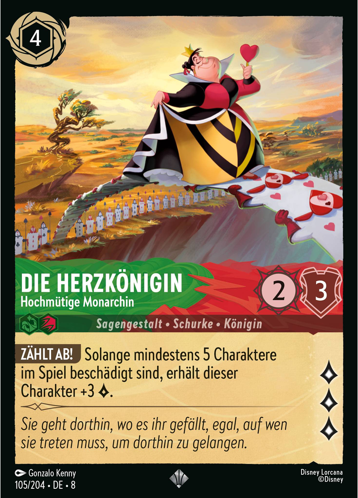 Queen of Hearts - Haughty Monarch (Foil)