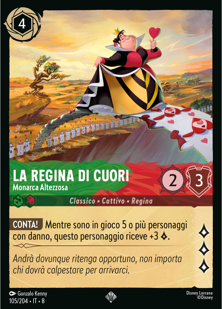 Queen of Hearts - Haughty Monarch (Foil)