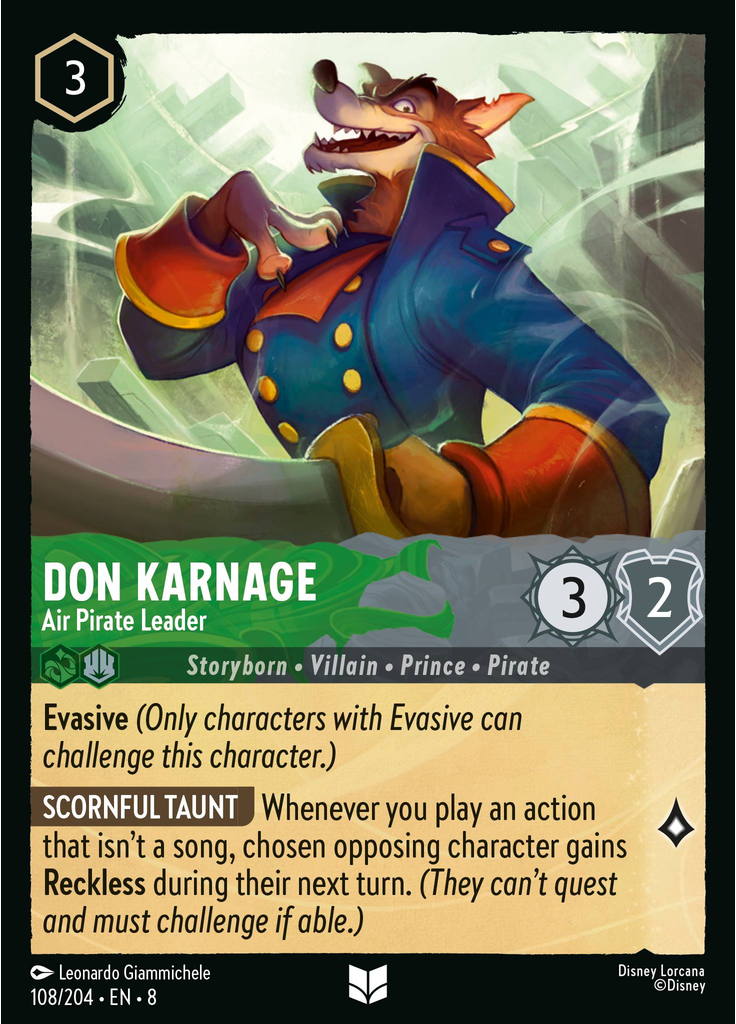 Don Karnage - Air Pirate Leader (Foil)