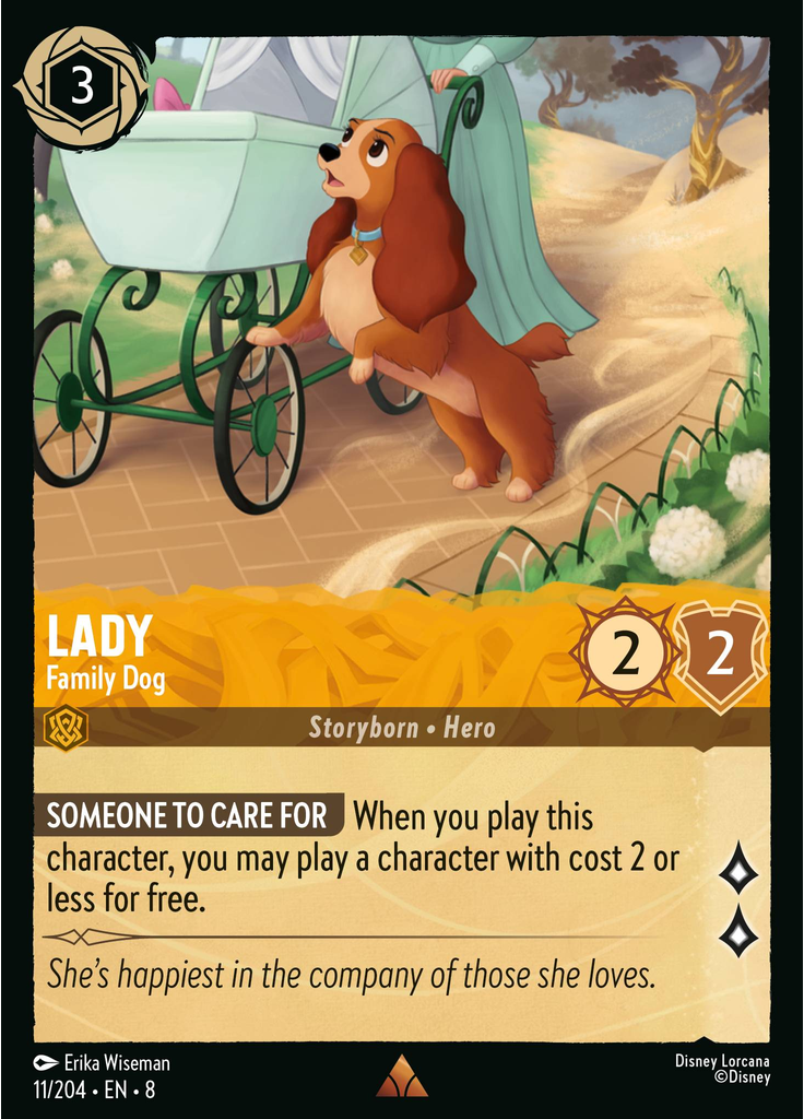 Lady - Family Dog (Foil)