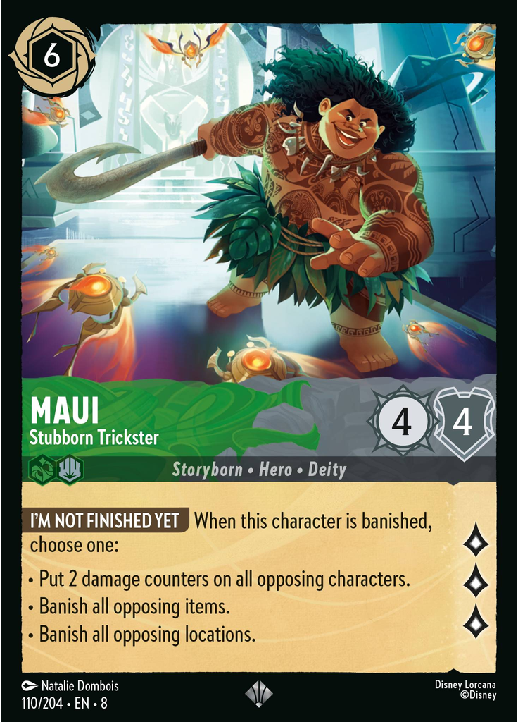Maui - Stubborn Trickster (Foil)
