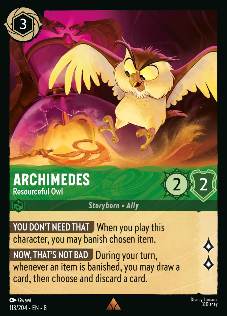Archimedes - Resourceful Owl